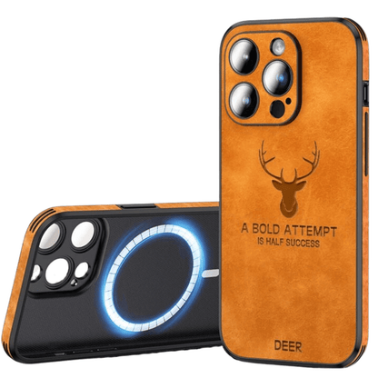 LuxeShield Leather Iphone Case