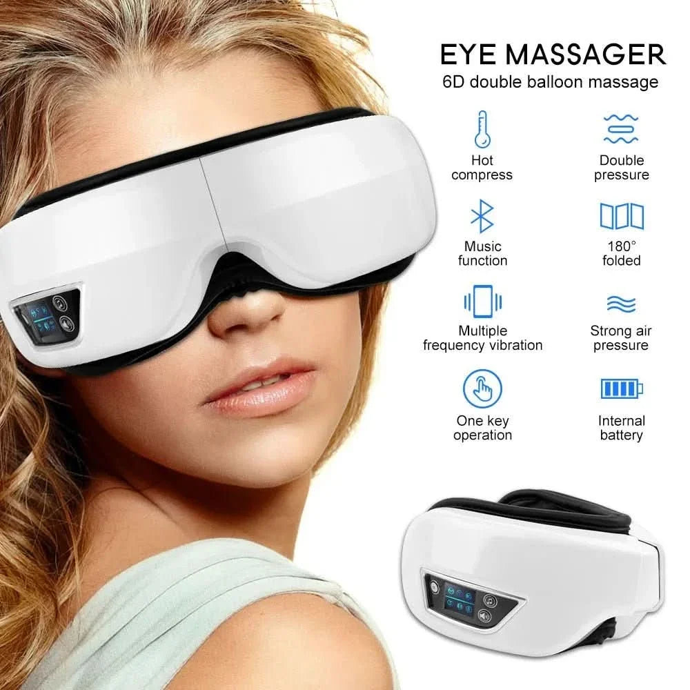 Eyeglow Smart 6D eye massager Air Pressure