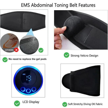 EMS Trainer Electric Muscle Stimulator