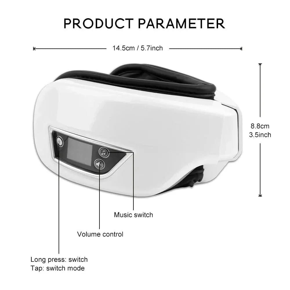 Eyeglow Smart 6D eye massager Air Pressure