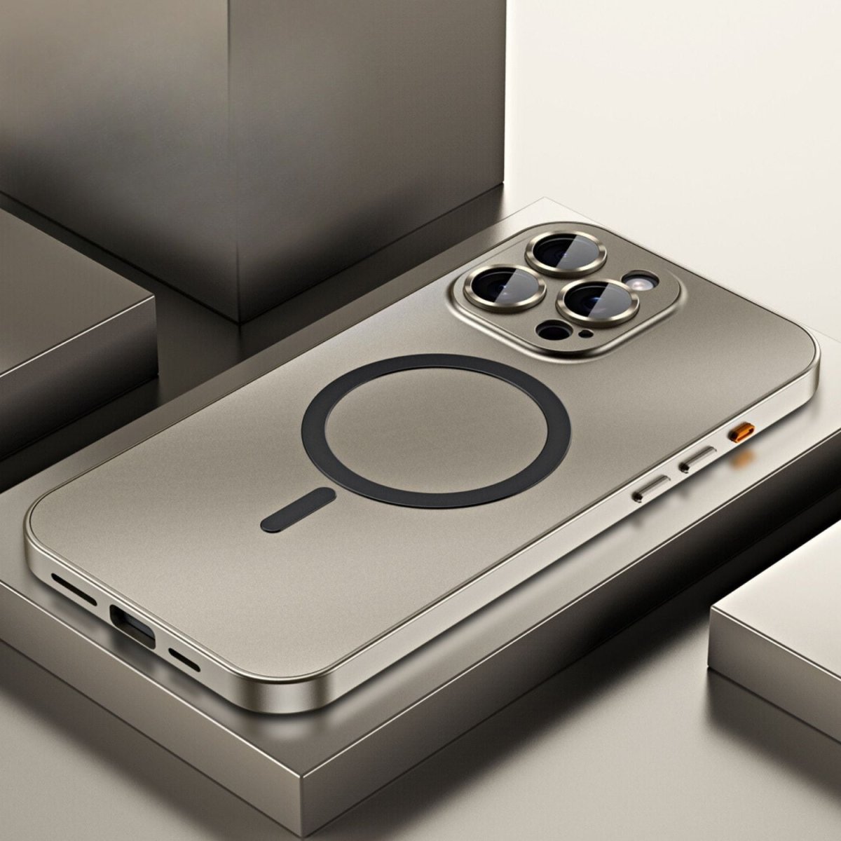 STEELMAG Slim Magnetic Metal Case