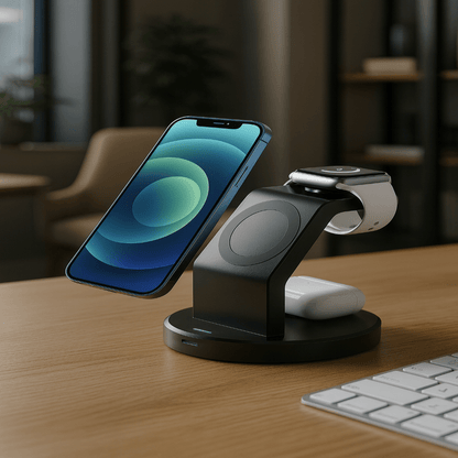 TRIMAGDOCK 3-in-1 Magnetic Charging Station