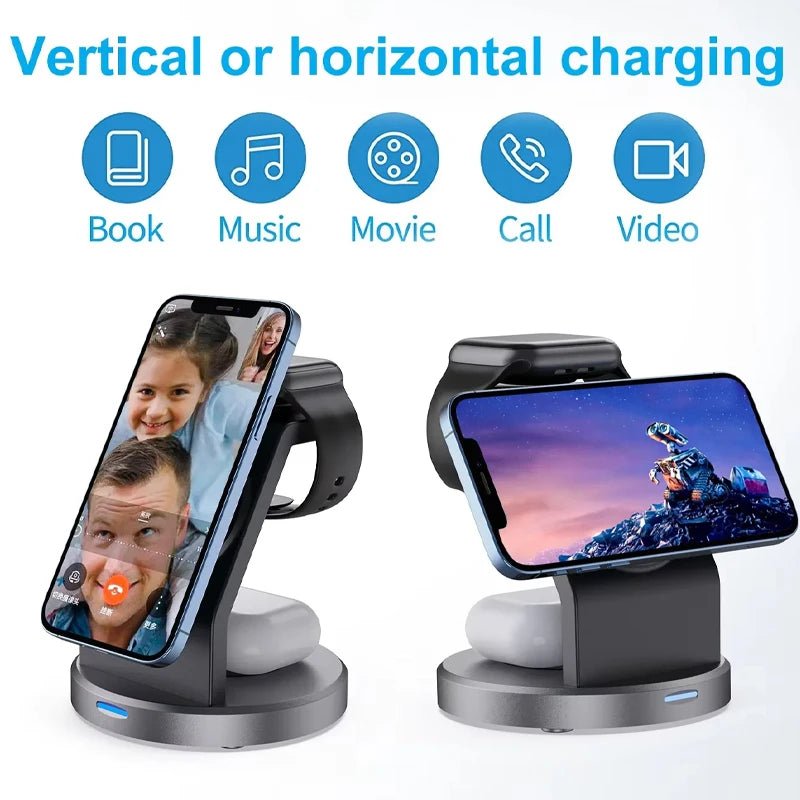 TRIMAGDOCK 3-in-1 Magnetic Charging Station