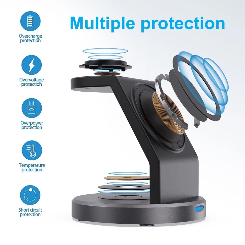 TRIMAGDOCK 3-in-1 Magnetic Charging Station