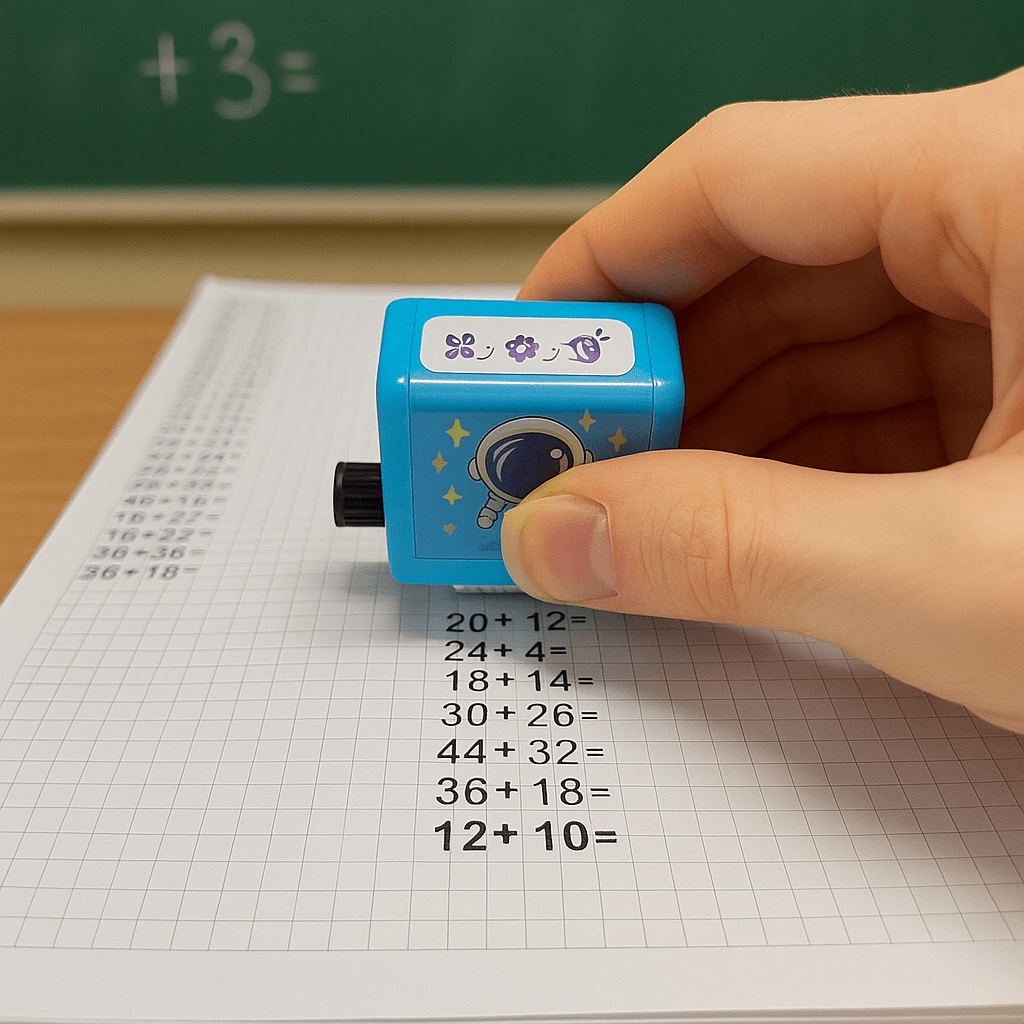 NUMBERRUN Fun Math Practice Roller
