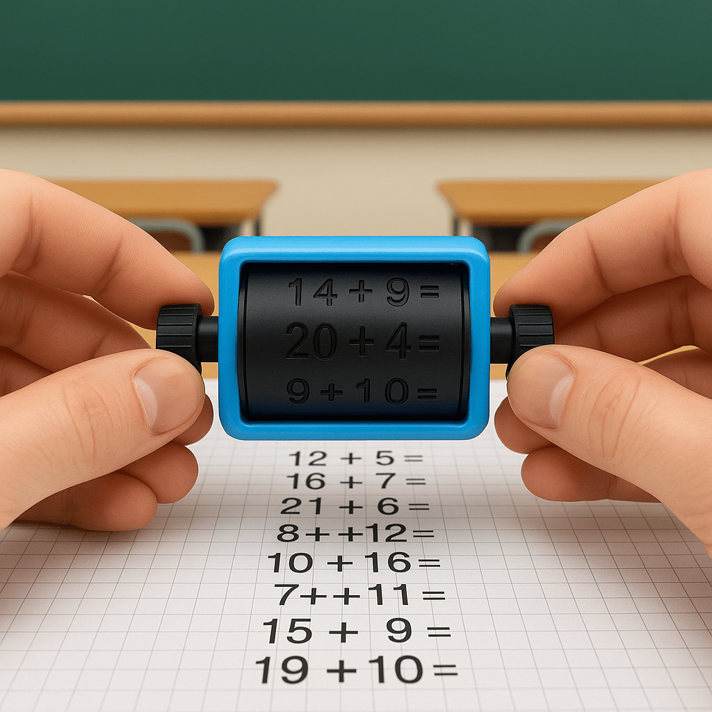 NUMBERRUN Fun Math Practice Roller
