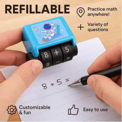 NUMBERRUN Fun Math Practice Roller
