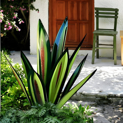 METALFLORA Lively Agave Sculpture