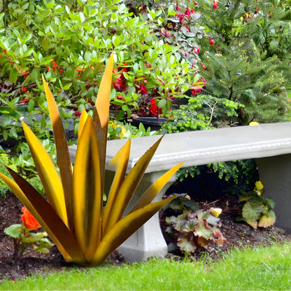 METALFLORA Lively Agave Sculpture