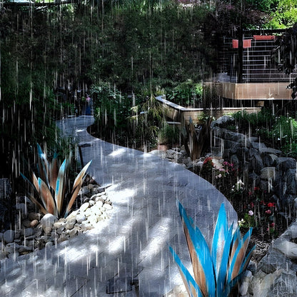 METALFLORA Lively Agave Sculpture