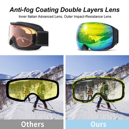 MIRRORMAX SHIFT Magnetic Premium Ski Goggles