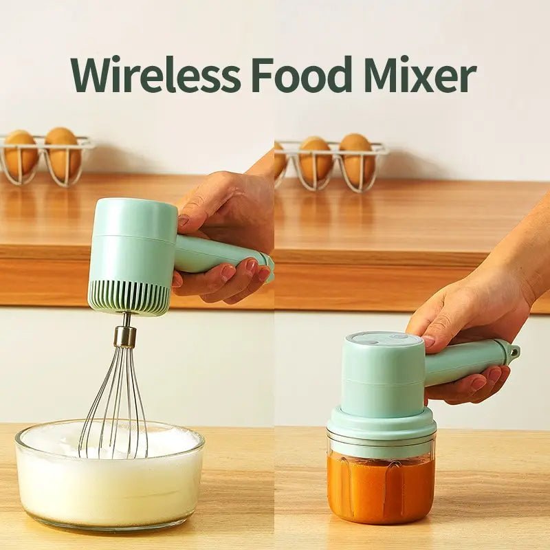 PURE MIX Wireless Mini Hand Mixer