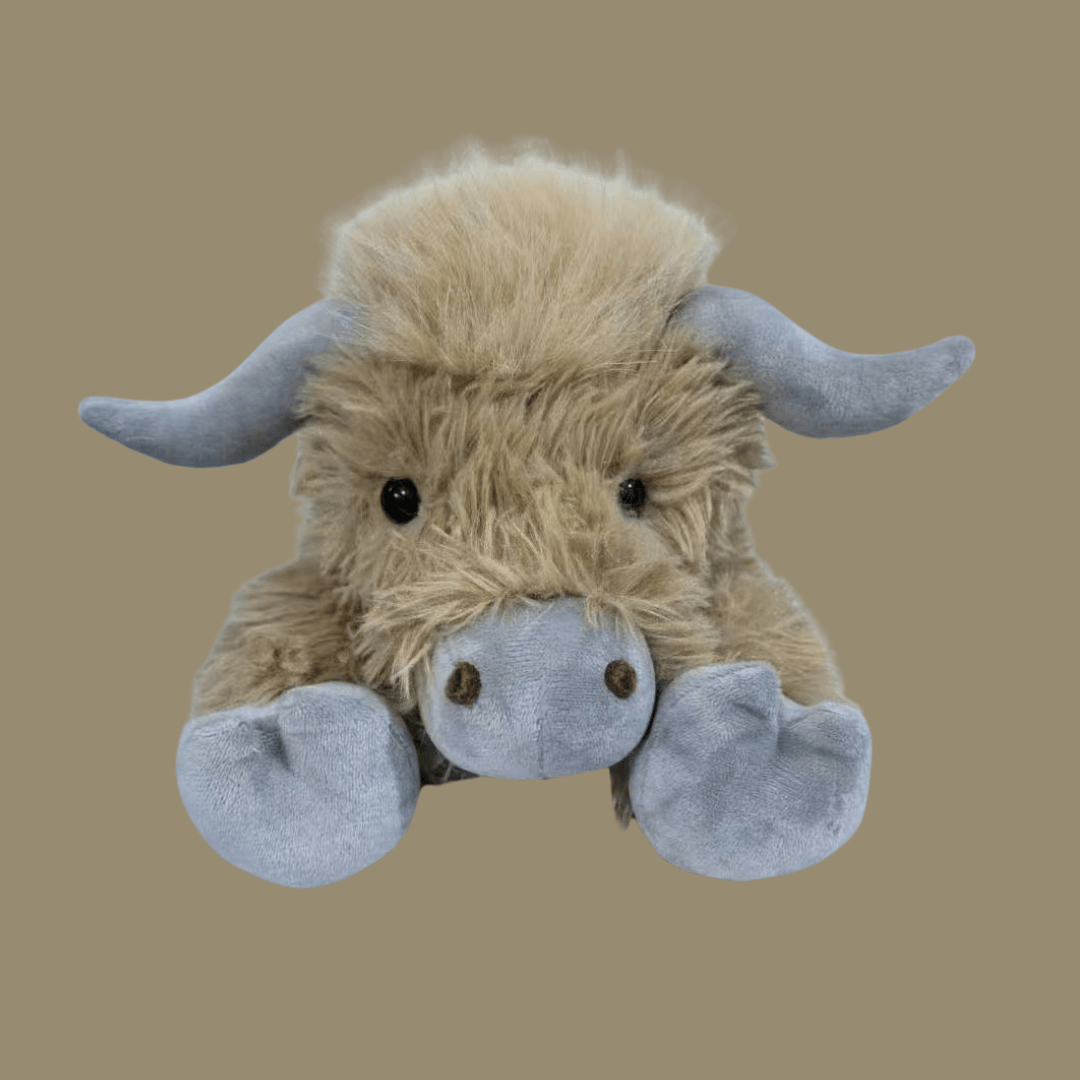 HEATHERMO Enchanting Highland Cattle Plush Toy