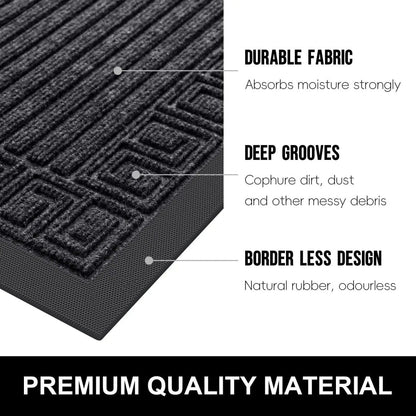 MUDCONTROL Non-slip Rubber Door Mat