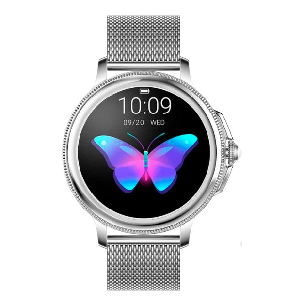 Smartwatch for Women, Rose Gold Fitness Smart Watch with Bluetooth Calls