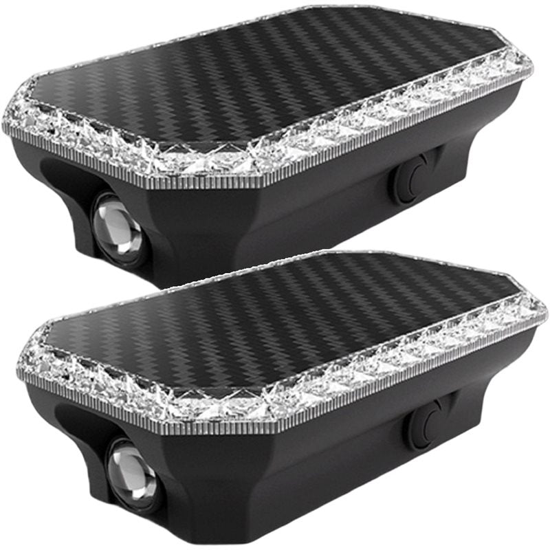 LUXSOLIS Solar Fence Lights
