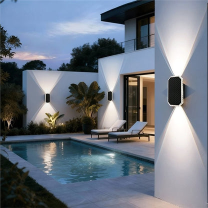 LUXSOLIS Solar Fence Lights
