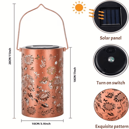 RADIORA Atmospheric Solar Garden Lantern