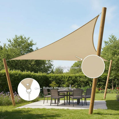 OUTDORIA UV-protective Sunshade Sail