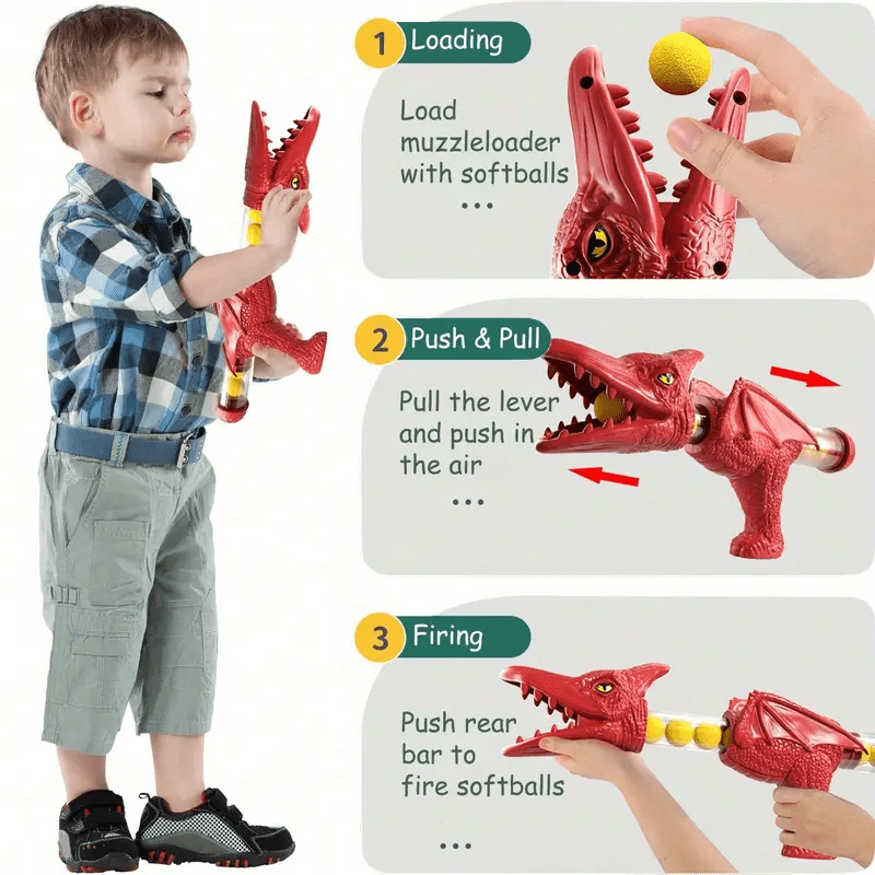 DINOPOP BLASTER Dinosaur Shooting Game