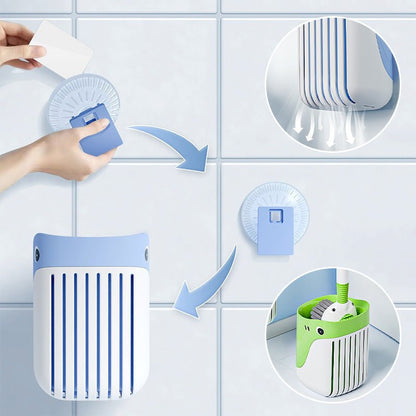 SPINCLEAN 360-degree Wall Toilet Brush