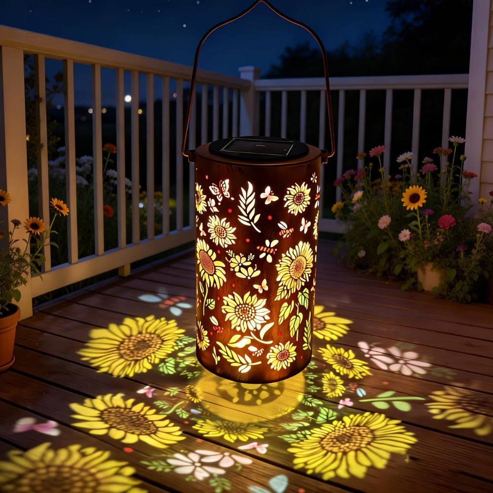 RADIORA Atmospheric Solar Garden Lantern