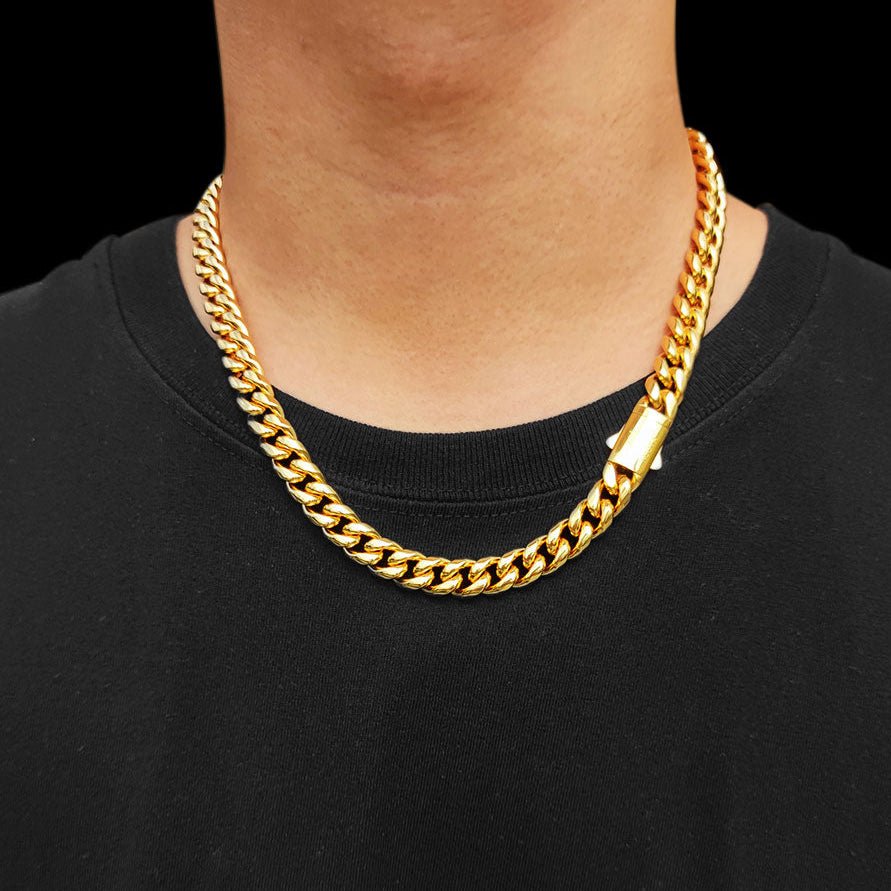 GLANZGRAD Polished Miami Cuban Link Chain