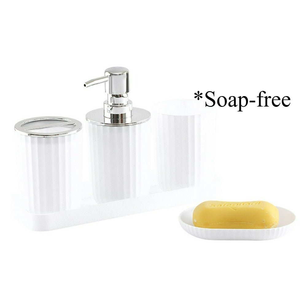CERAVIA White Bathroom Set