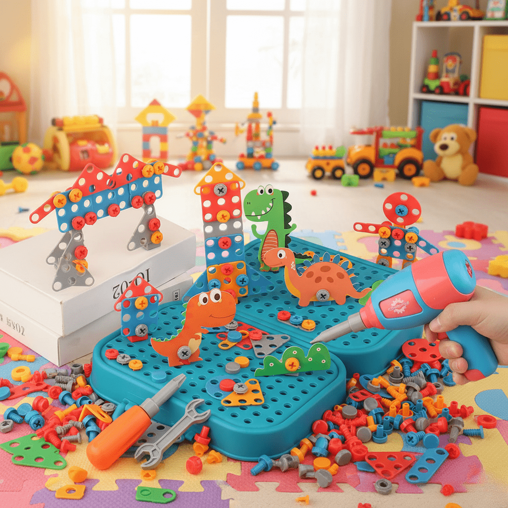 InnoCraft ToolPlay Set Creativity Learning Set lifestyle image 1