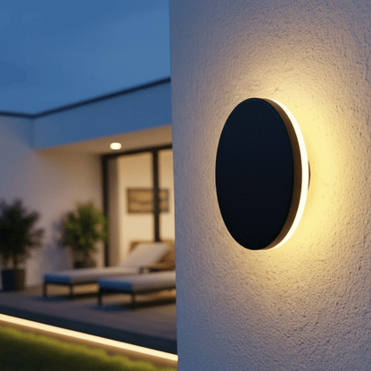 BRILORA Minimalist LED Outdoor Wall Light