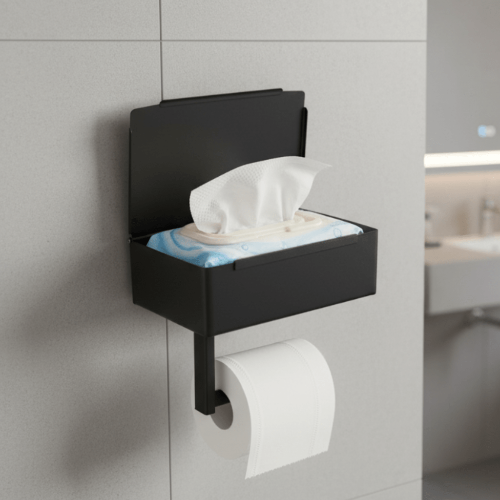 StahlDeluxe Toilet Paper Holder Stainless Steel