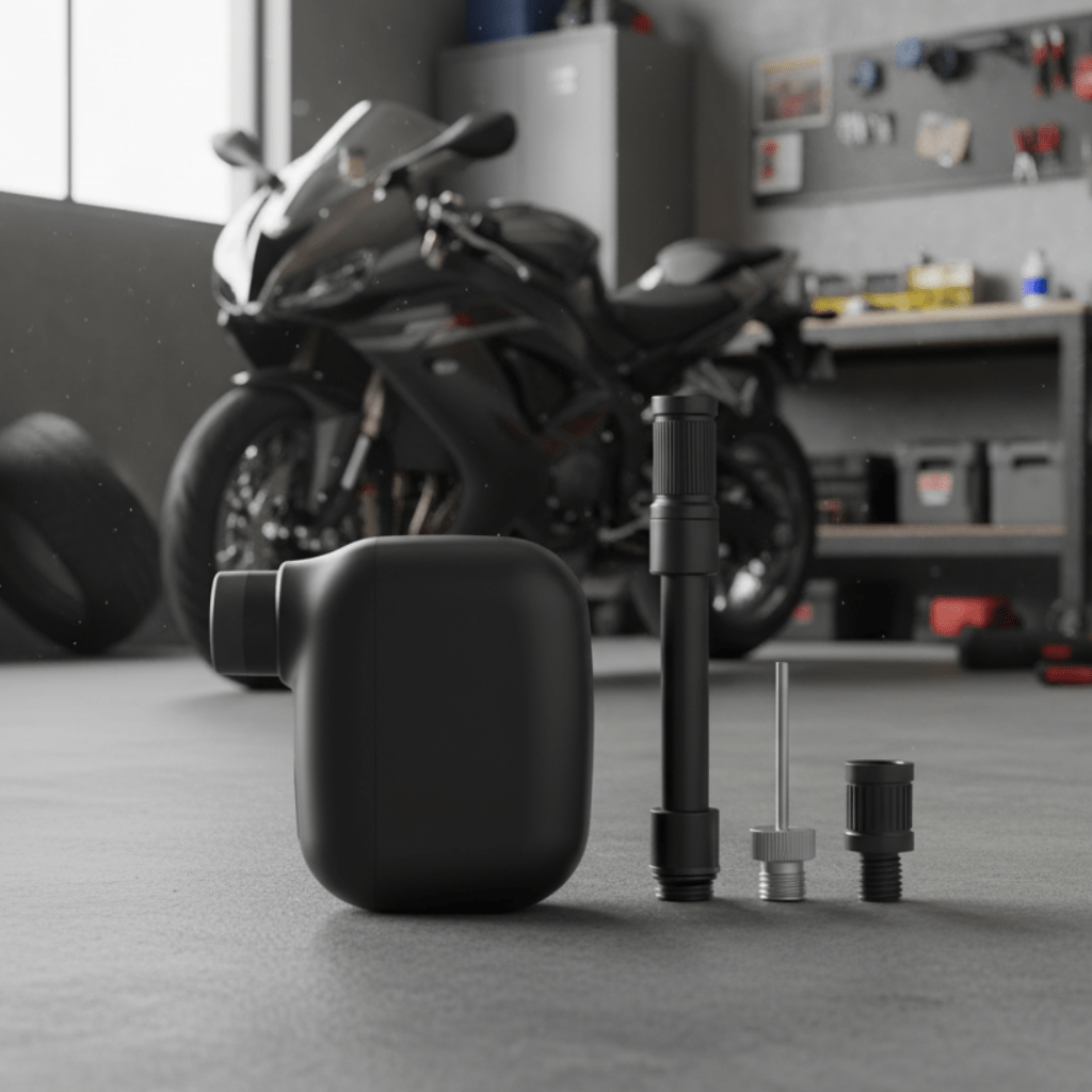 Rechargeable Mini Bike Pump lifestyle image 2