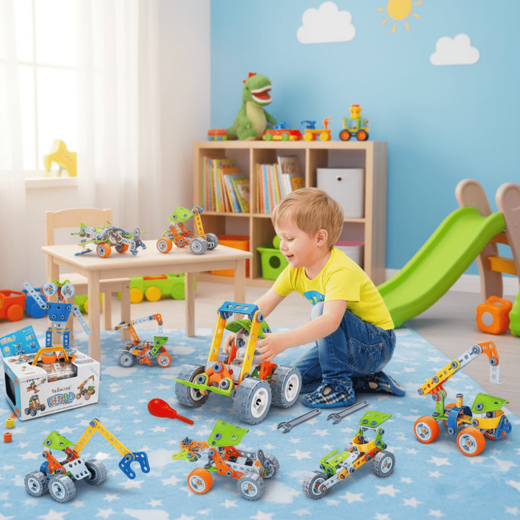 BuildBuddy Construction Set lifestyle image 1