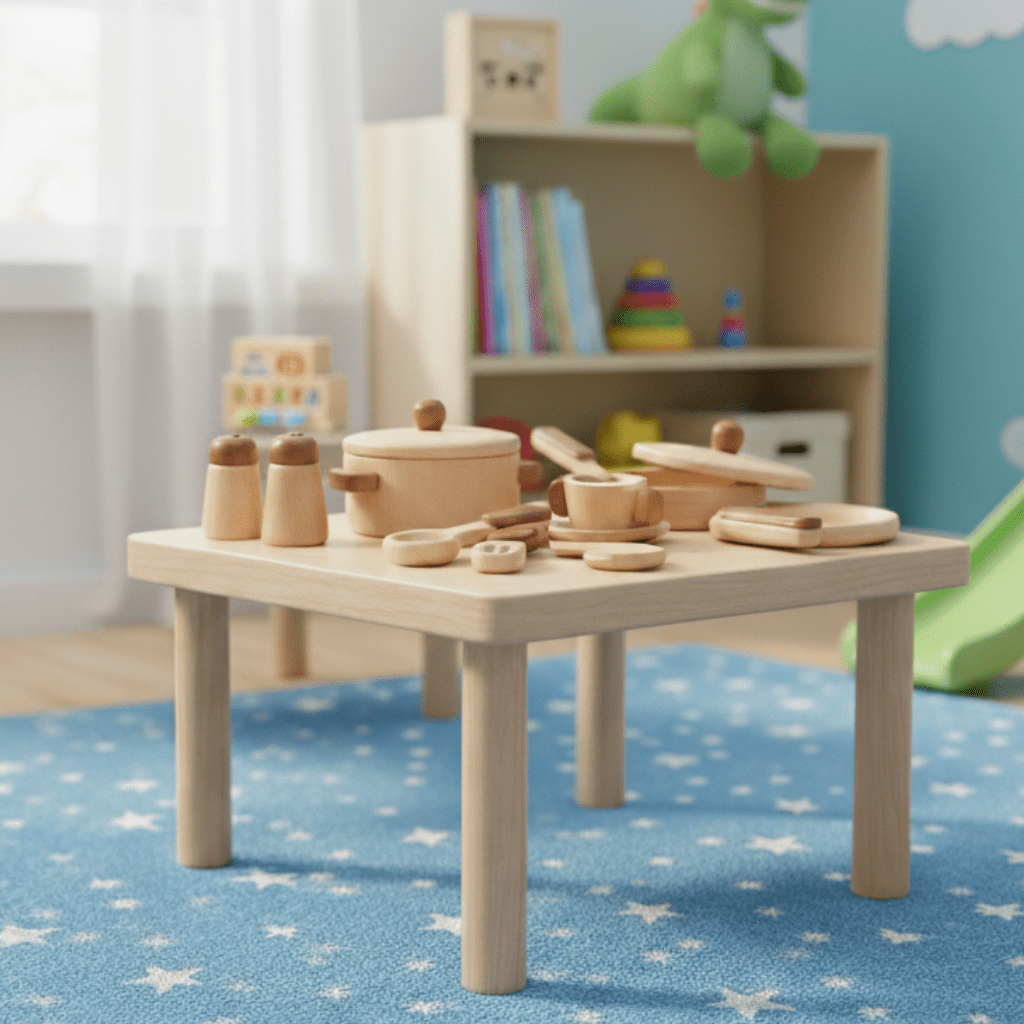 CooknTimber Wooden Children's Kitchen Creative Role-Playing