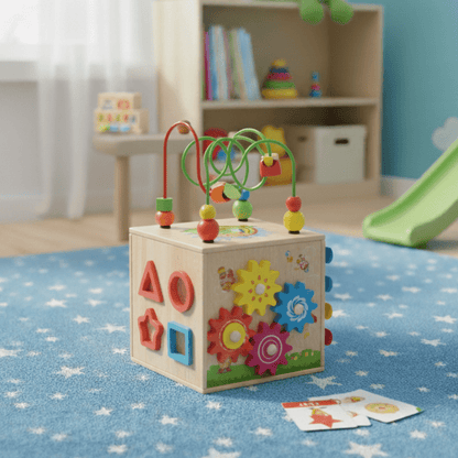 EduCube 8-in-1 Interactive Montessori Cube