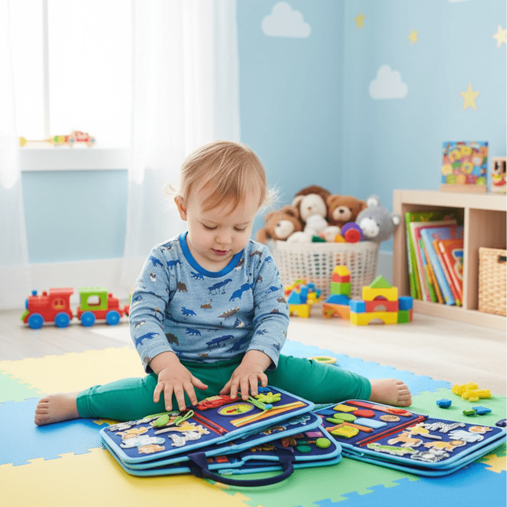 MindZip Activity Board Motor Skills & Playful Learning