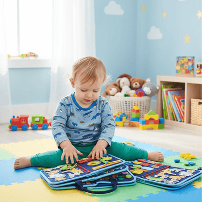 MindZip Activity Board Motor Skills & Playful Learning