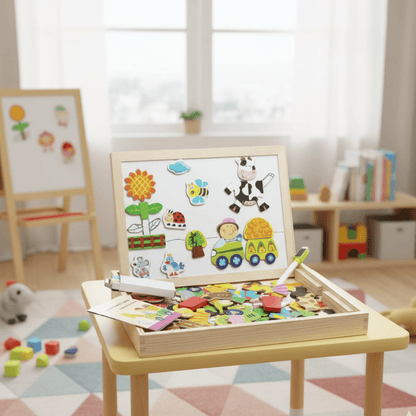 BOARDBOX Magnetic Chalkboard Drawing Set