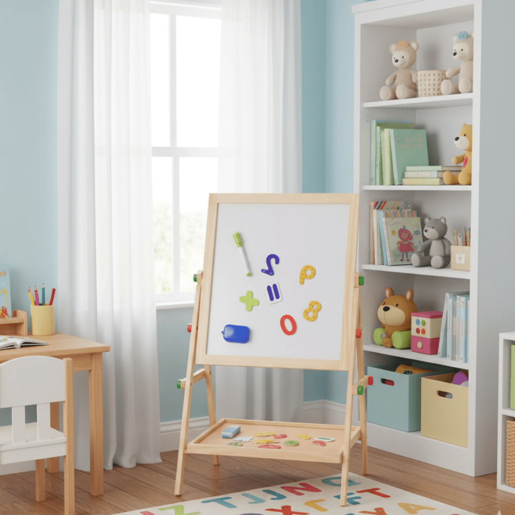 BoardPro Magnetic Whiteboard lifestyle 1