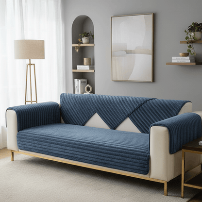COZYPUFF Luxurious Winter Sofa Cover