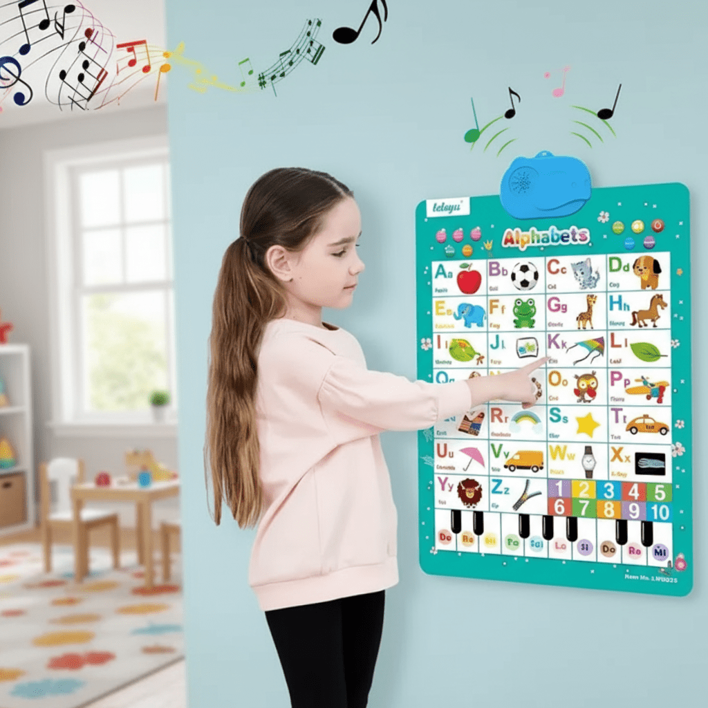 PlayLearn ABC Interactive Wall Poster lifestyle image 1