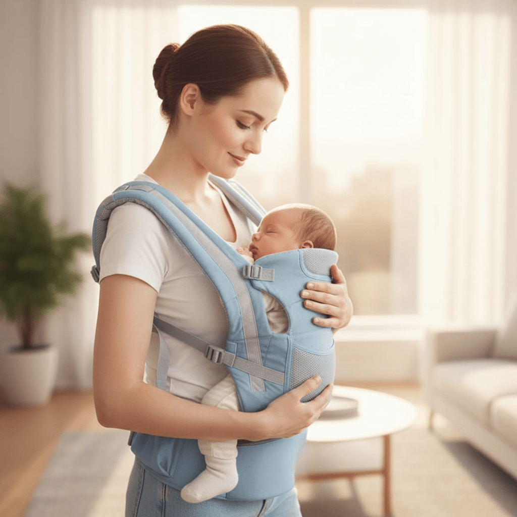 SnuggleHip Baby Carrier Relaxed Carrying