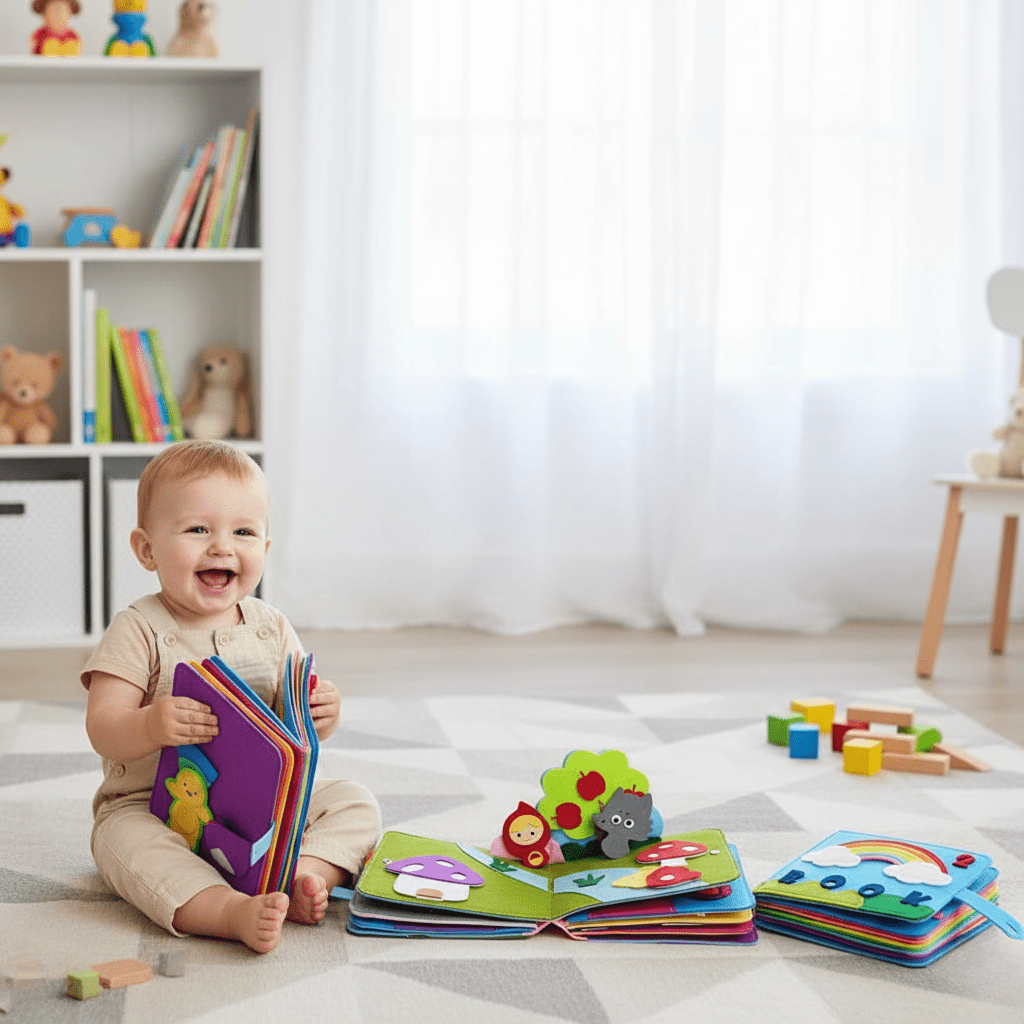 CurioSense Baby Board 3d Learning
