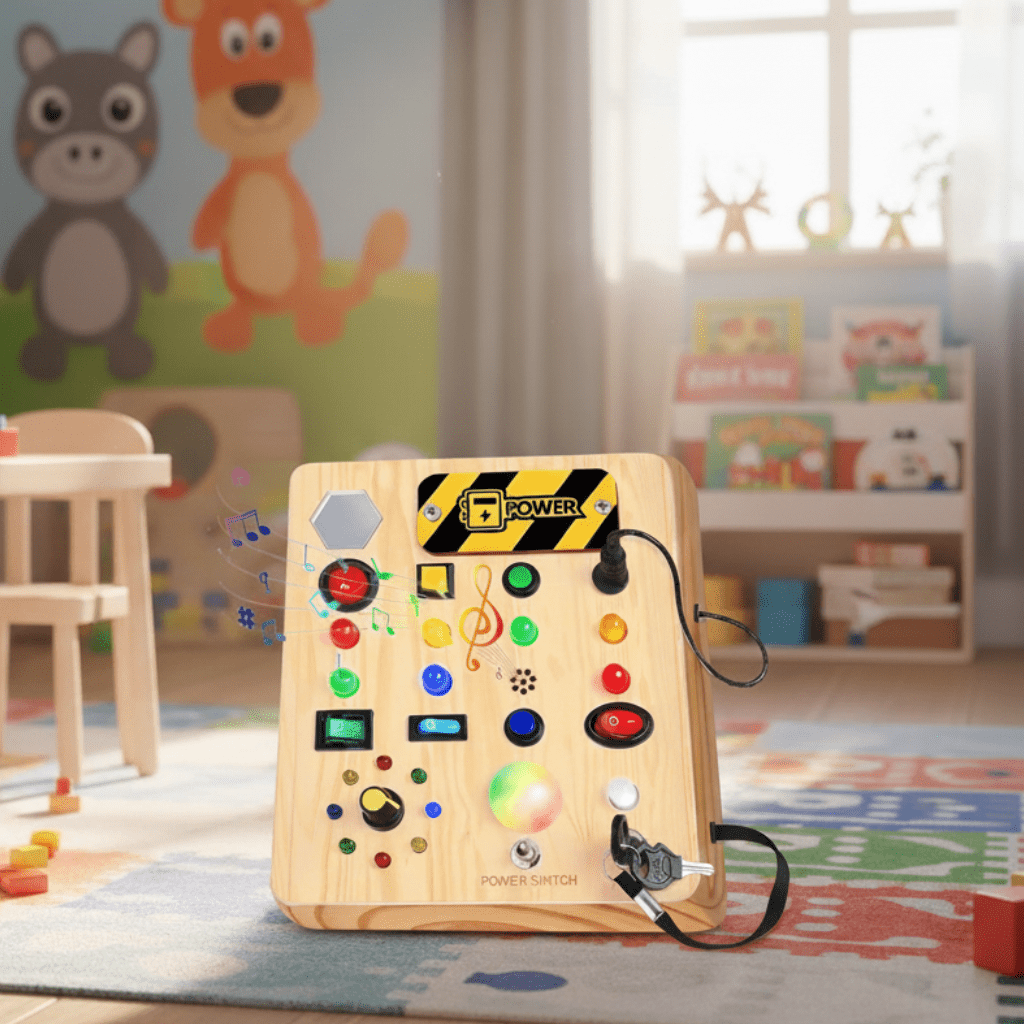 FUNTUNE Montessori Activity Board