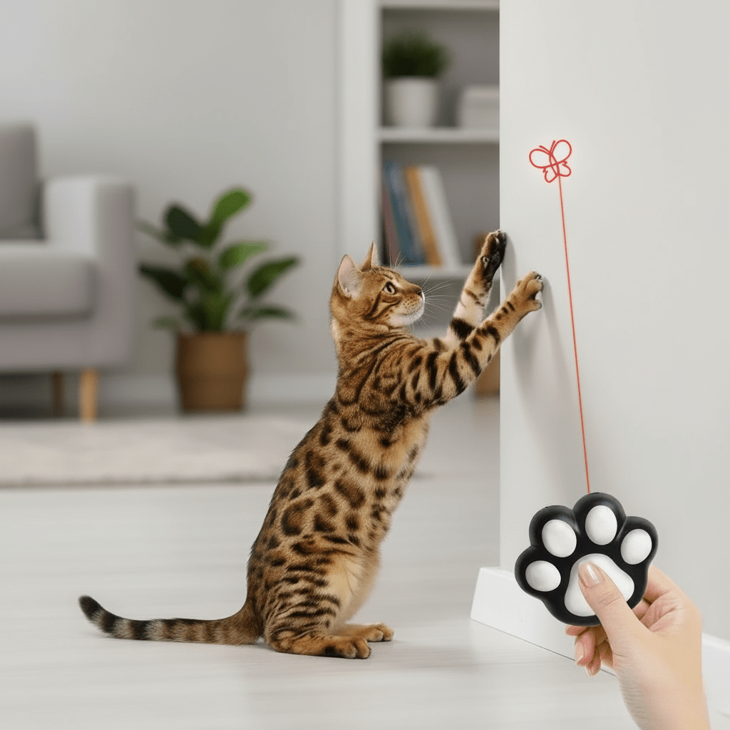 FELIFUN Interactive Cat Laser Toy