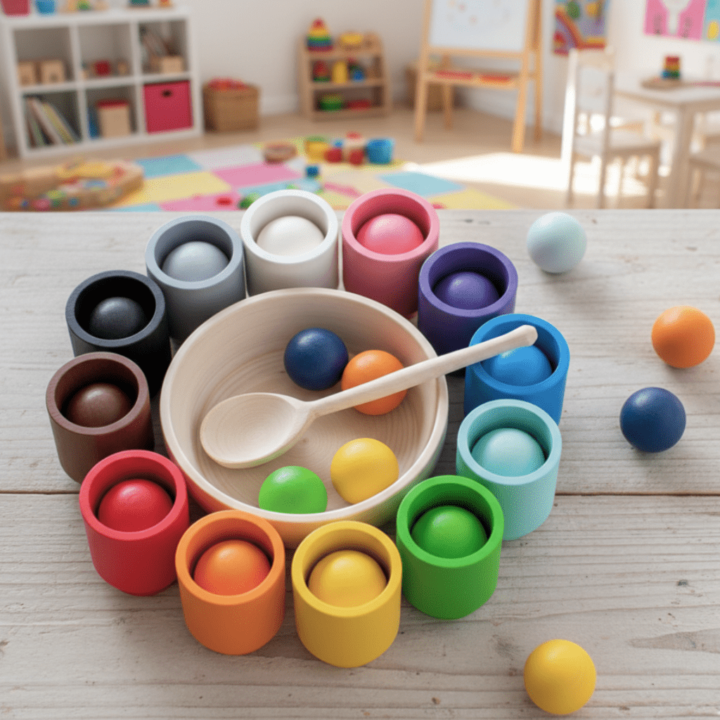 TinkerTots Lab Colours Shapes Discovery Set