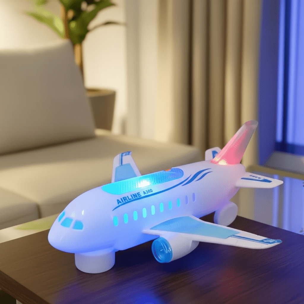 SPINJET LED Electric Airplane Toy