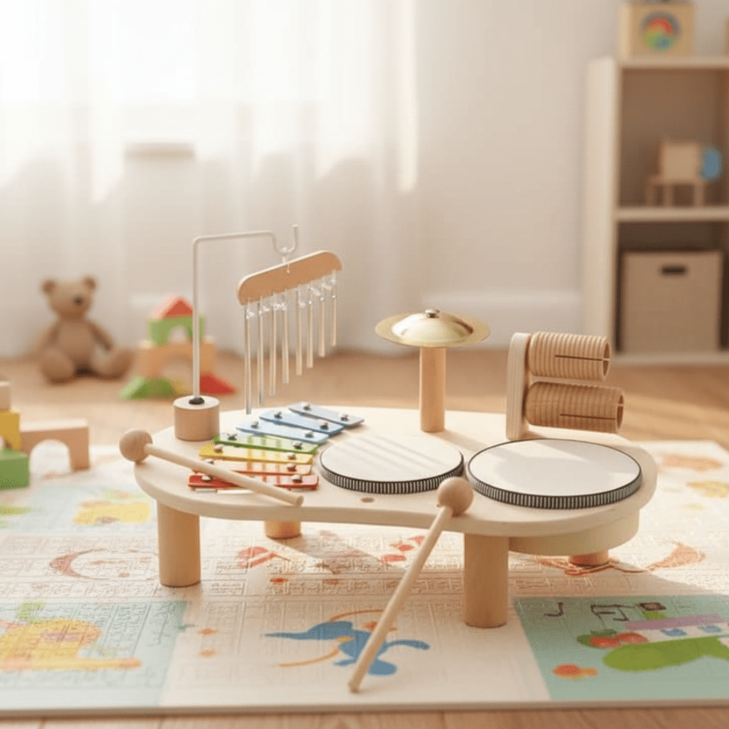 MELODINY SET Musical Wooden Toy