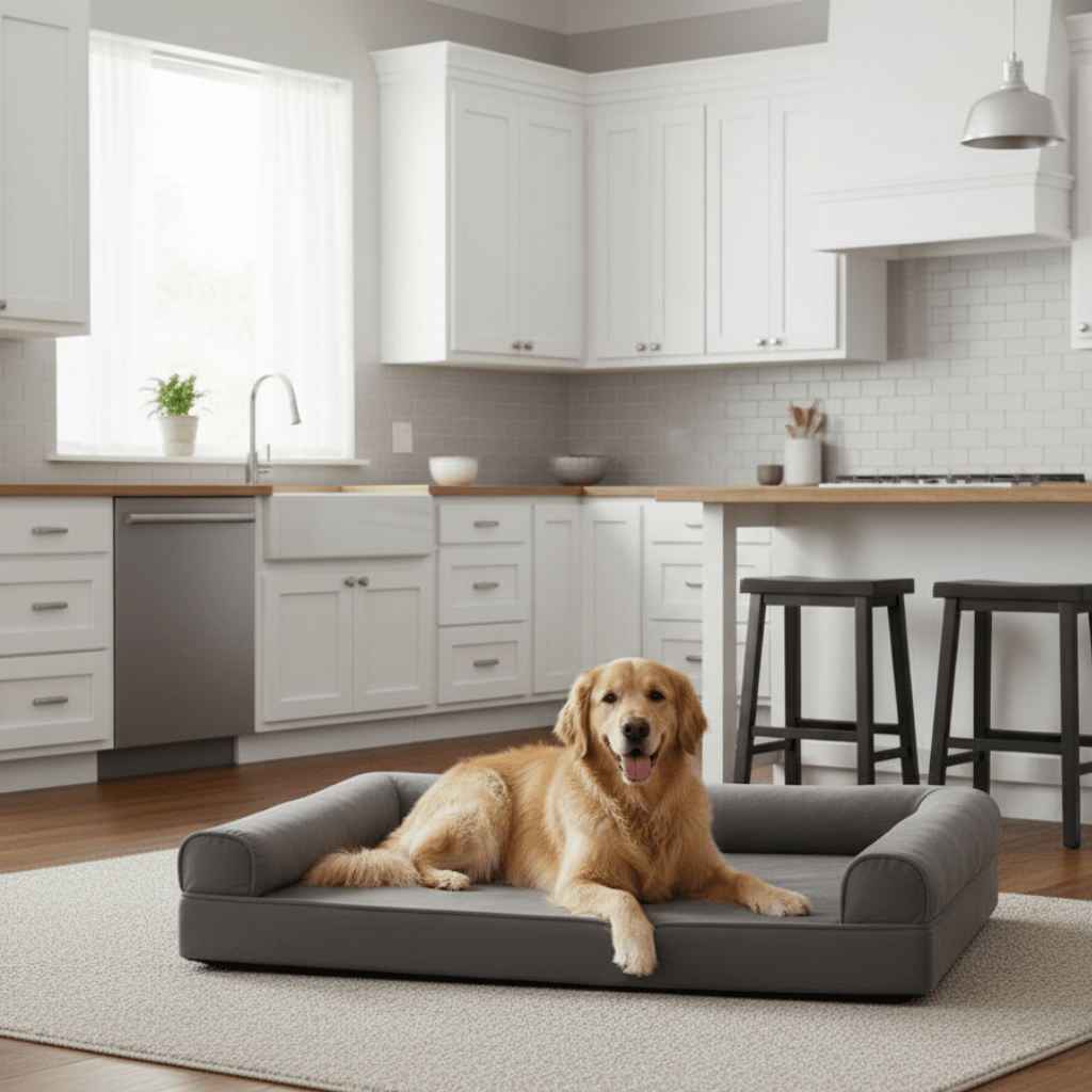 FURSUITE Orthopedic Foam Sponge Couch Bed
