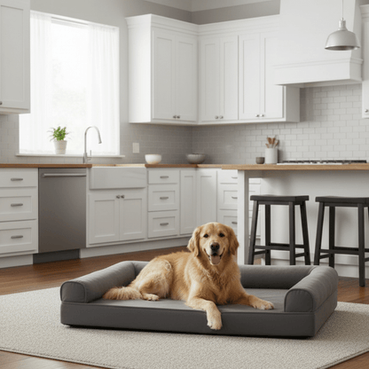 FURSUITE Orthopedic Foam Sponge Couch Bed